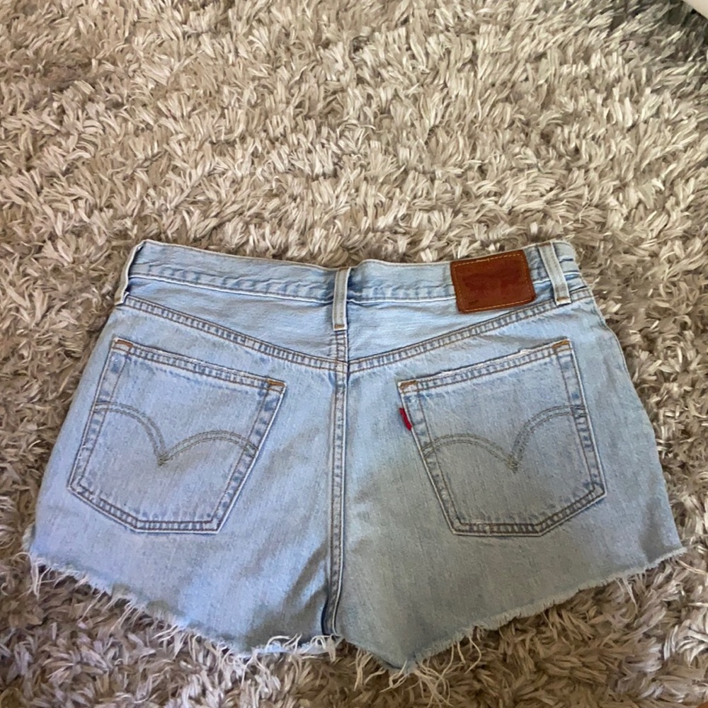 Levi’s light washed shorts